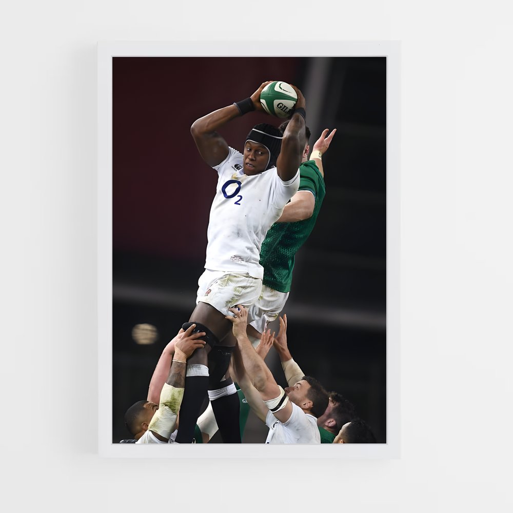Poster Essor des Lions – affiche Rugby (vue 3)